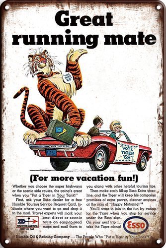Esso - Great Running Mate - 30x40