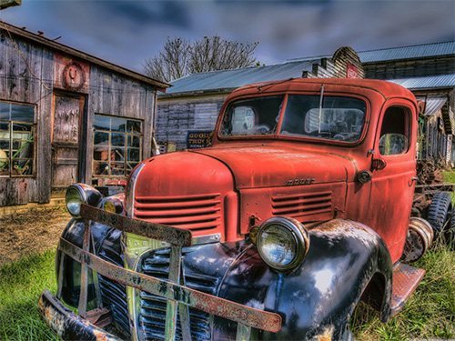 Rusty Car - 30x40