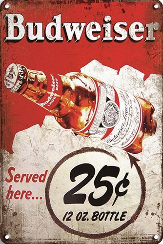 Budweiser 25ct - 30x40