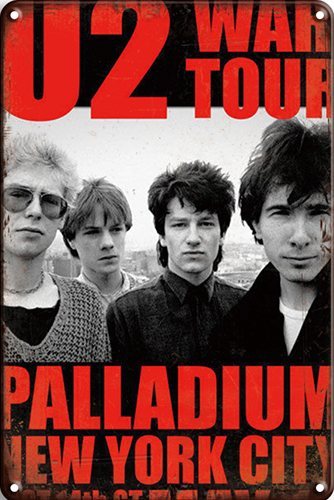 U2 War Tour - Palladium - 30x40