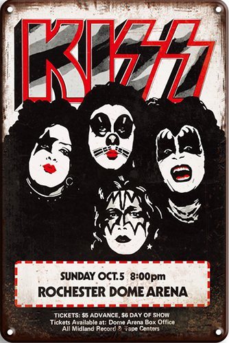 Kiss - Rochester - 30x40