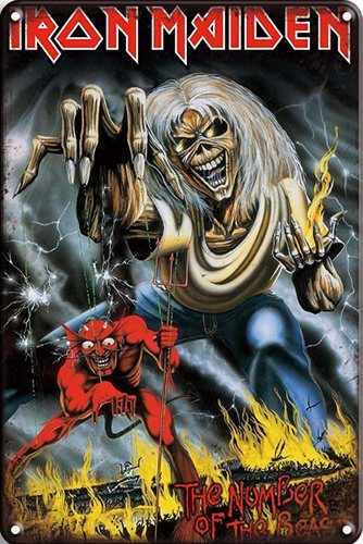 Iron Maiden - Number of the Beast - 30x40
