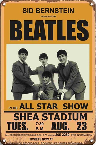 The Beatles - Shea Stadium - 30x40