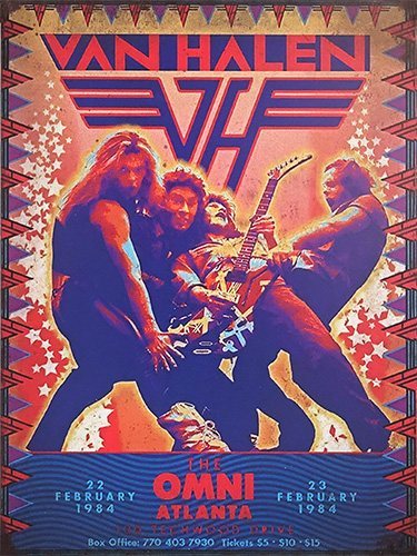 Van Halen - Atlanta - 30x40