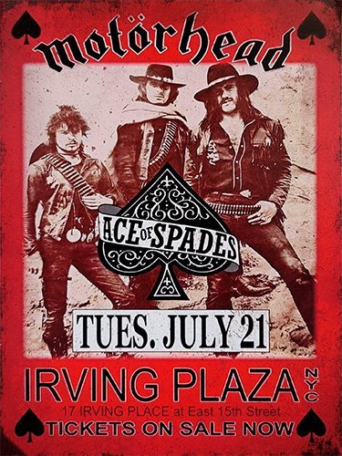 Motorhead - Ace of Spades - 30x40