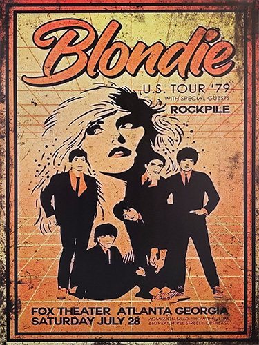 Blondie - Atlanta - 30x40