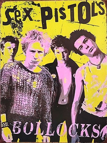 Sex Pistols - Bollocks - 30x40