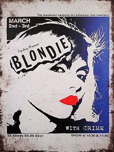 Blondie - San Francisco - 30x40