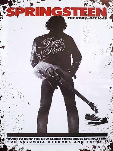Bruce Springsteen - Born to Run - 30x40