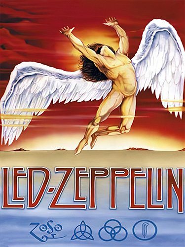 Led Zeppelin - Angel - 30x40