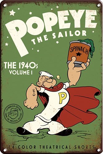 Popeye Green - 30x40