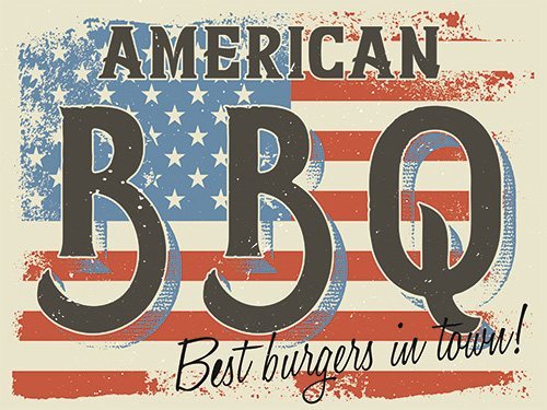American BBQ - 30x40