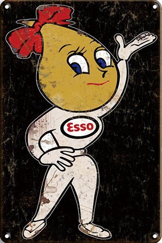 Esso Drop Girl - 20x30