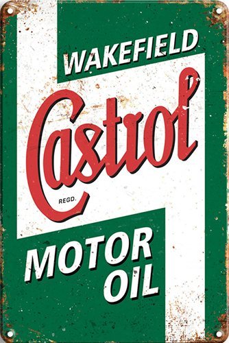 Castrol - Wakefield Motor Oil - 20x30