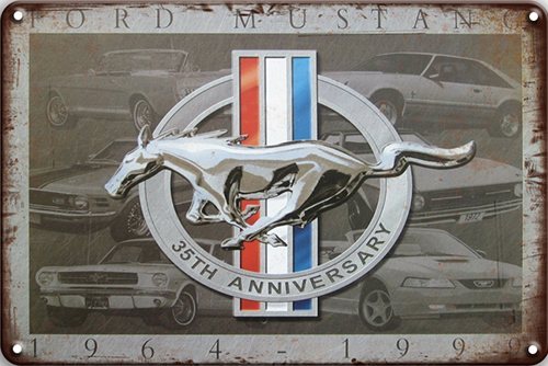 Ford Mustang Logo - 20x30