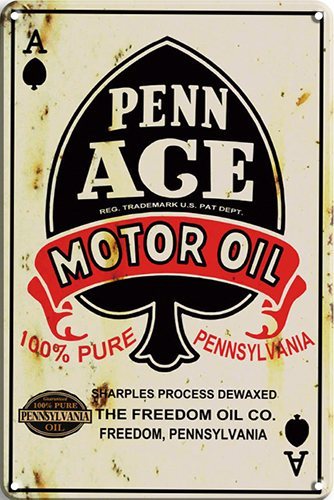 Penn Ace Motor Oil - 20x30