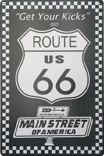 Route 66 - Main Street America - 20x30