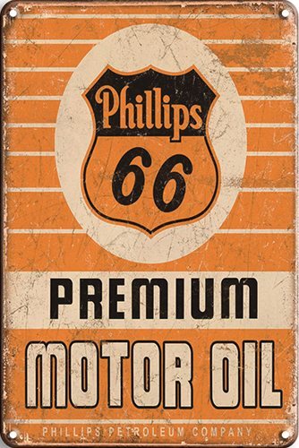 Phillips 66 Motor Oil - 20x30