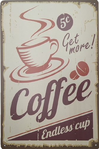 Coffee Endless Cup - 20x30