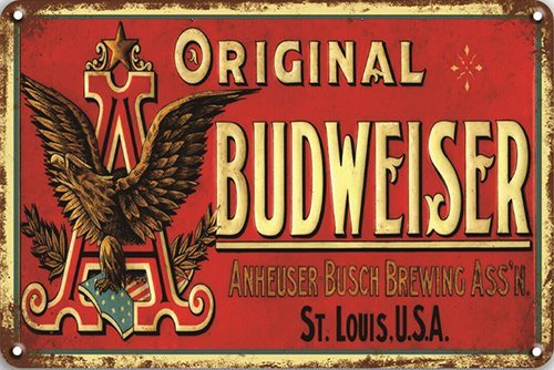 Original Budweiser - 20x30