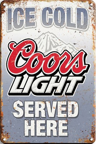 Coors Light Served Here - 20x30