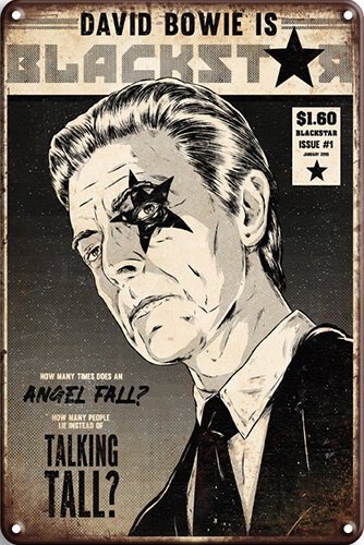 David Bowie - Blackstar - 20x30