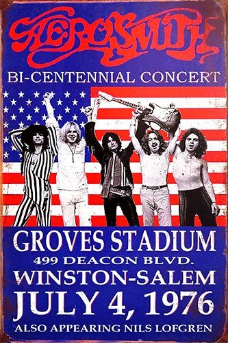 Aerosmith - 4th of July - 20x30