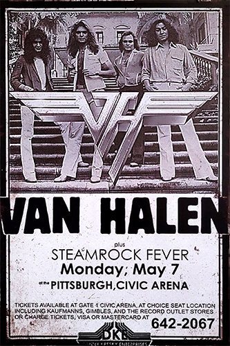 Van Halen - Pittsburgh - 20x30