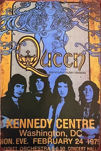 Queen - Kennedy Centre - 20x30