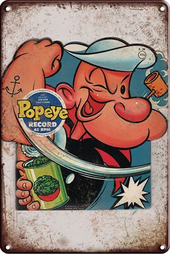 Popeye Spinach - 20x30