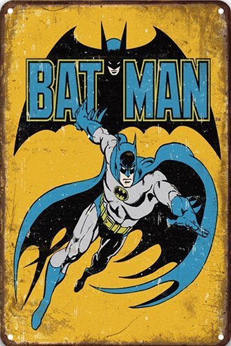 Batman Yellow - 20x30