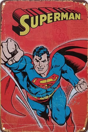 Superman Red - 20x30