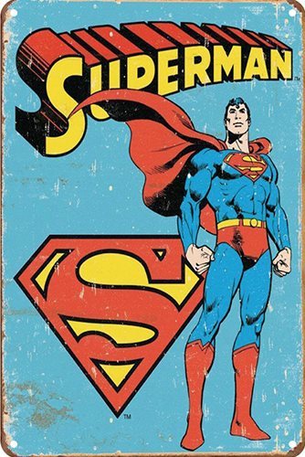 Superman Blue - 20x30