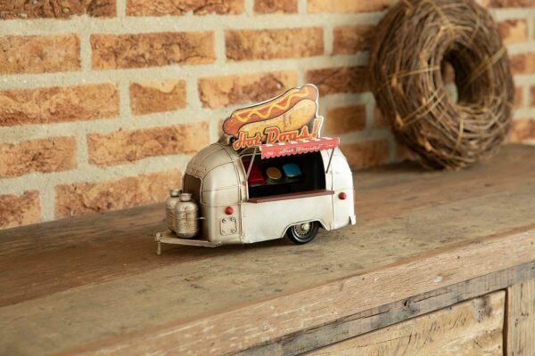 Miniatuur - Retro Hot Dog Camper - Kraam - Afbeelding 3