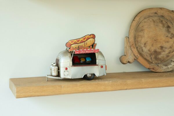Miniatuur - Retro Hot Dog Camper - Kraam - Afbeelding 7