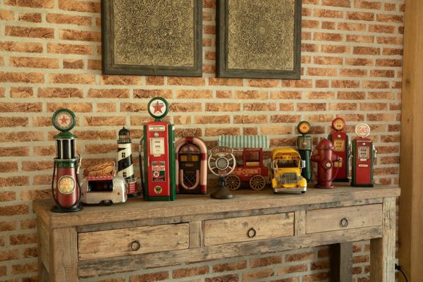 Miniatuur - 1920's Benzinepomp - Gasoline (spaarpot) - Afbeelding 5