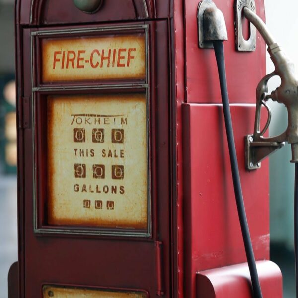 Texaco Fire Chief Benzinepomp - 123H - deur (kast - opbergen) - Afbeelding 6