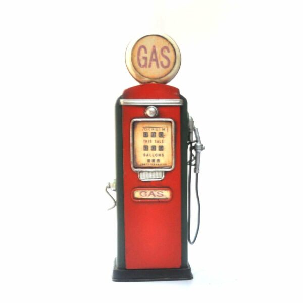 Miniatuur - Benzinepomp - Rood-Groen - Gasoline (spaarpot) - Afbeelding 6