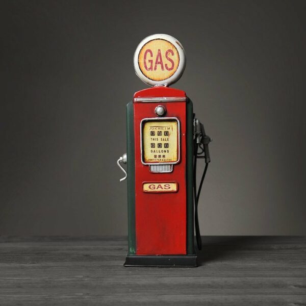 Miniatuur - Benzinepomp - Rood-Groen - Gasoline (spaarpot) - Afbeelding 7