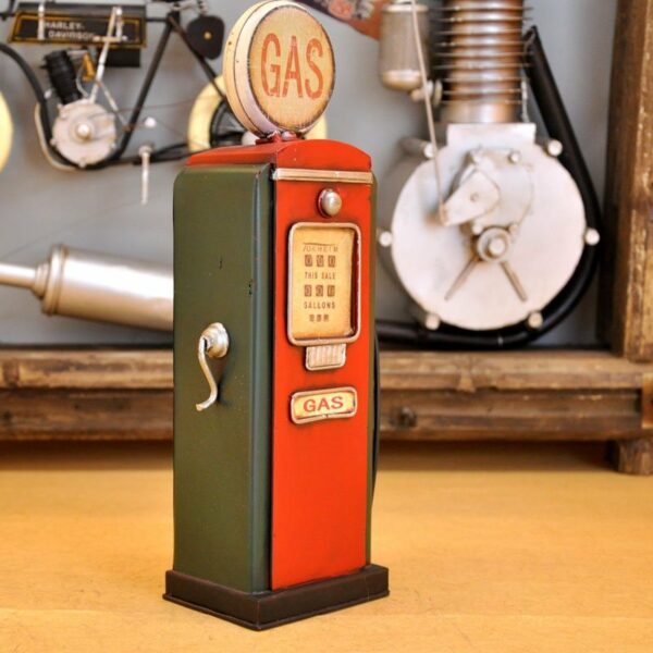 Miniatuur - Benzinepomp - Rood-Groen - Gasoline (spaarpot) - Afbeelding 8