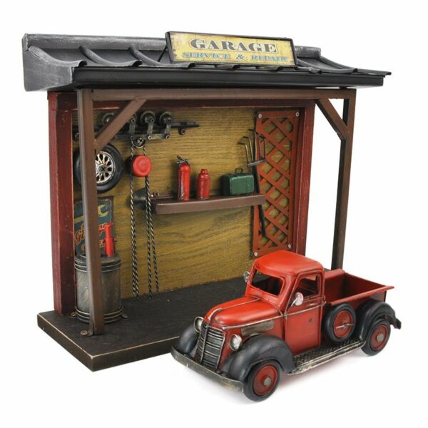 Miniatuur - Garage met Truck - Afbeelding 9