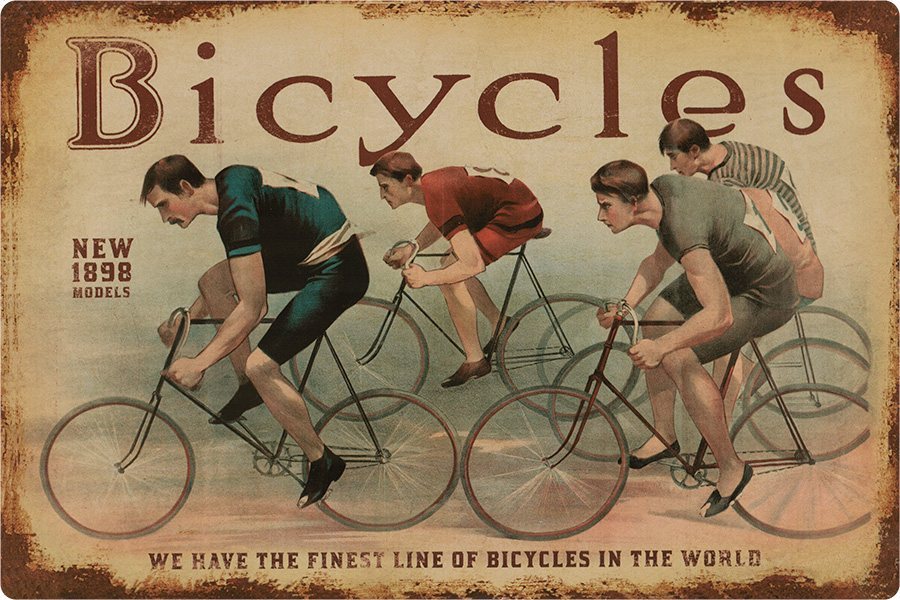 Bicycles - new 1898 models