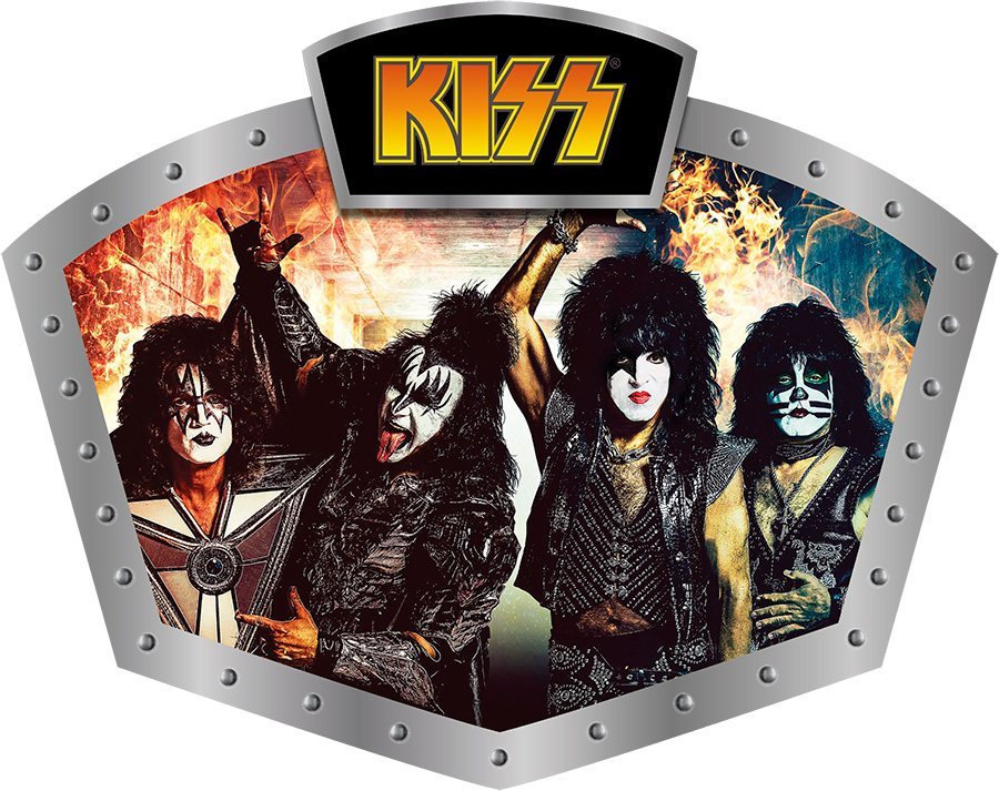 Kiss - End of the Road - Music Shield - logo on Top
