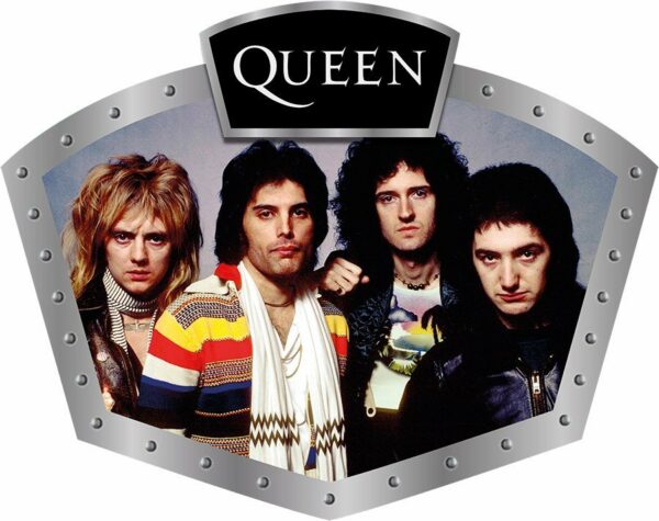 Queen - Music Shield - logo on Top