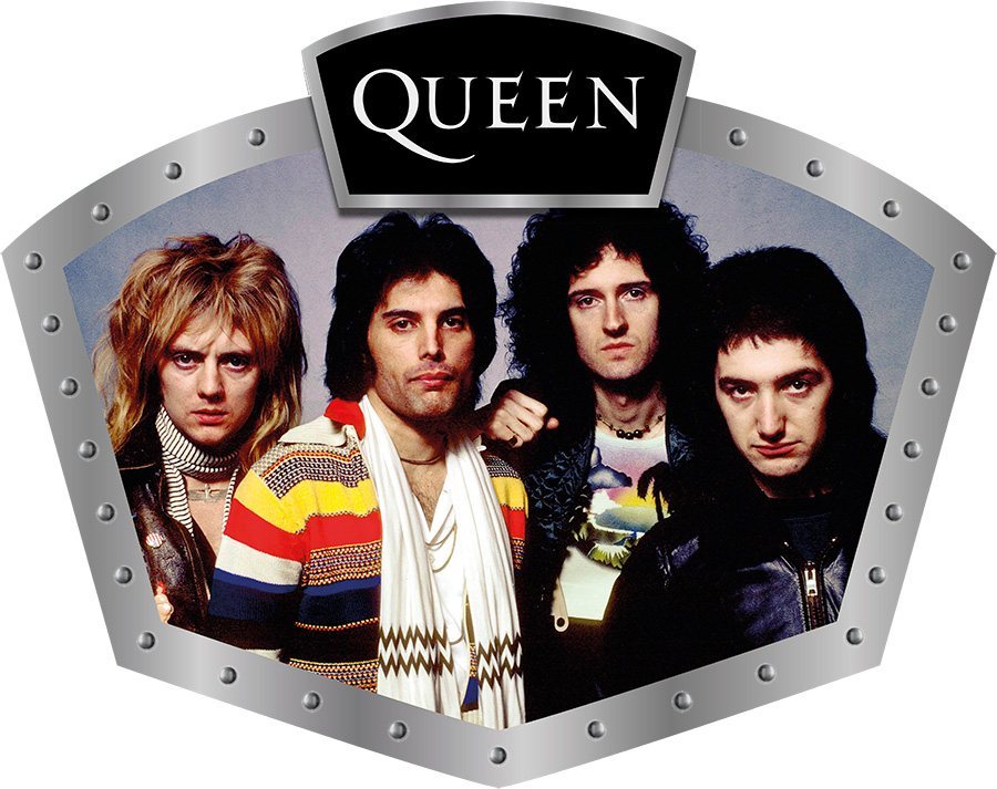 Queen - Music Shield - logo on Top