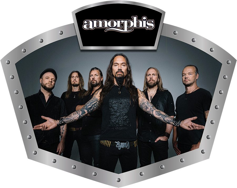 Amorphis - Music Shield - logo on Top