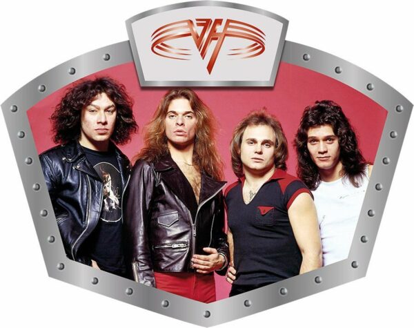 Van Halen - Music Shield - logo on Top