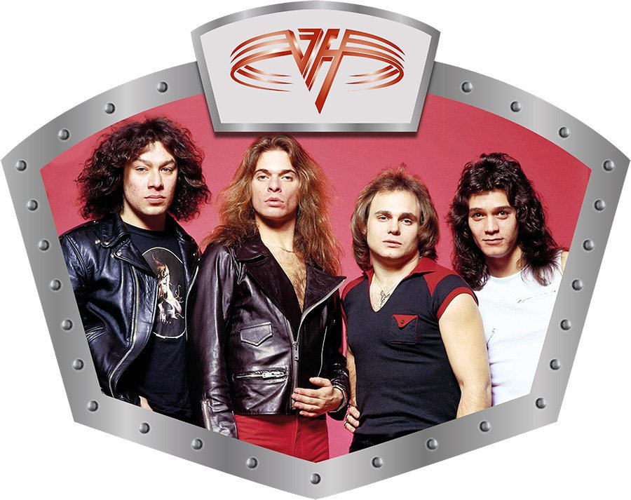 Van Halen - Music Shield - logo on Top