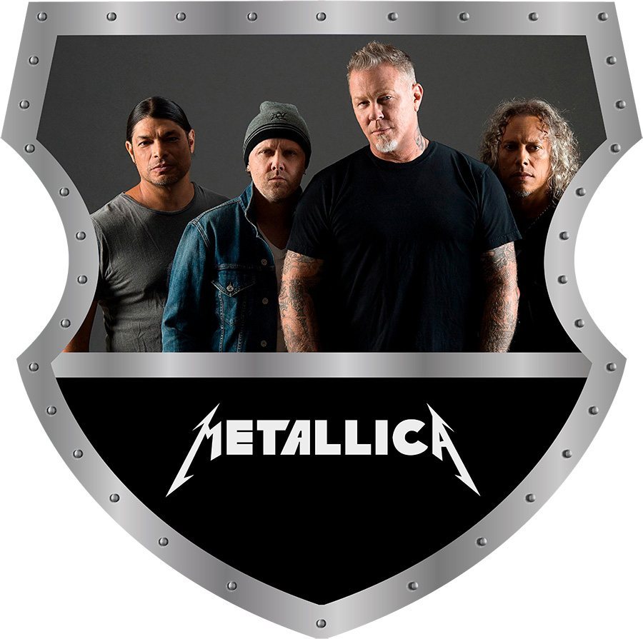 Metallica - Music Shield - Straight Top