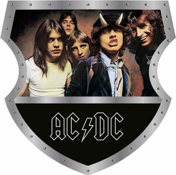 AC/DC - Music Shield - Straight Top